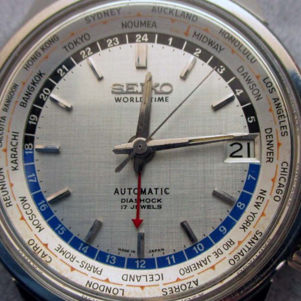 thumbnail image 2 of Genuine Seiko Worldtimer Stem – 357500 – Fits 6217-7000 / 7010 – Stainless Steel 2 of 4